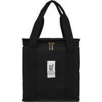 オカトー BigBee BOX型クーラーランチバッグ シックブラック 023332 1個（直送品）