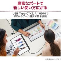 LG USB-C接続モバイルモニター gram +view チタンシルバー 17MT70