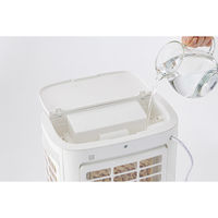 QUADS 上部給水式 大風量冷風扇 QS521WH 1台（直送品）