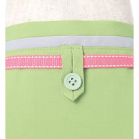 ヤギコーポレーション 半袖スクラブジャケット レディス ライム M R8446 1枚　スクラブ（わけあり品）