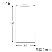 シモジマ 柄小袋 L-16 未晒無地 006538504 1袋(200枚)（わけあり品）