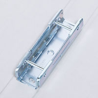 アスクル　パイプ式ファイル 両開き　ベーシックカラースーパー（2穴）A4タテ　とじ厚30mm背幅46mm　グレー　 オリジナル（わけあり品）