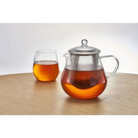 HARIO （ハリオ） リーフティーポット クリア 700ml CHC-70T 1個（わけあり品）