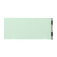 プラス　フラットファイル（統一伝票用）樹脂製とじ具　背幅18mm　ブルー　NO.062N　76025　1袋（10冊入）（わけあり品）