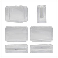 TTC 水に強いクリアポーチ 23×16×7cm クリア CP-04 1個（わけあり品）