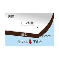 ササガワ マグネットシート等方糊無A4 10枚入 32-8817 1袋(10枚入)（わけあり品）