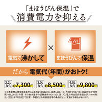象印マホービン VE電気まほうびん 3L CV-GC30-TL 1個（わけあり品）