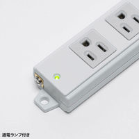 サンワサプライ 工事物件タップ(3P・4個口・5m) TAP-KS4N-5 1本（わけあり品）