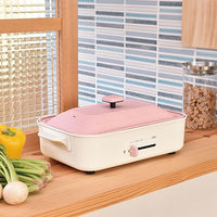 アピックスインターナショナル マルチホットプレート ピンク AHPー190 1台（わけあり品）