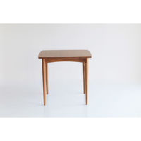 ICHIBA ヘリット ダイニングテーブル 幅800×奥行800×高さ720ｍｍ ナチュラル HET-3807NA 1台（直送品）