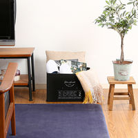 不二貿易 不織布インナーボックス スタンダード BK(70452) 65282 1個