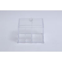 不二貿易 PSコスメ収納 コットン・綿棒ケース 14386 1個