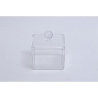 不二貿易 PSコスメ収納 蓋つき小物入れ 14381 1個