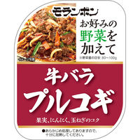 モランボン 野菜を加えて 牛バラプルコギ 150g×4個 4902807354965 1セット(150g×4個)（直送品）