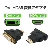 ナカバヤシ DVI ー HDMI　変換アダプタ VDAーHD02/BK 1個