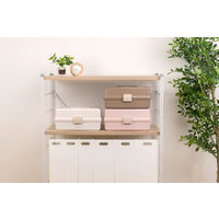 JEJアステージ　シェルフフルール350　マロン　　1個