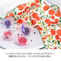 おふろはん バスエッセンス＆ハンカチ りんごRE ローズ 1セット（1個×3） プレーリードッグ