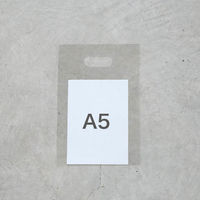 HEADS(ヘッズ)無地OPP小判抜きバッグー4　1袋（100枚）