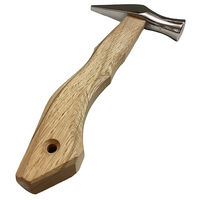 金井産業 船手玄能ハンマー ミラー 24 角蛇曲ショート 250mm 1本（直送品）