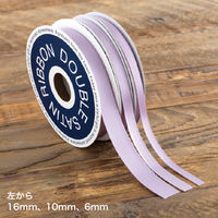 ヘッズ 両面サテンリボンＬＩＬＡＣ6ｍｍ DS0612R 1巻