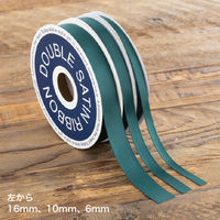 ヘッズ 両面サテンリボンＤＡＲＫＧＲＥＥＮ6ｍｍ DS0602R 1巻