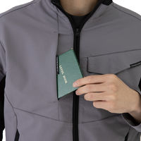 コーコス信岡 ストレッチ長袖ブルゾン L ネイビー A-7061 1着（直送品）