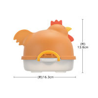 曙産業 ゆで卵器 4個 にわとり型 電子レンジ ブラウン REー1507 1個