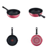 T-fal ガス クランベリーフライパン&キッチンツールセット 15347 1個