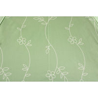 アテイン 晴雨兼用ミニ ラインフラワー グリーン 6703GR 1セット(3本)（直送品）