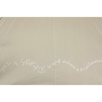 アテイン 晴雨兼用ミニ テキスタイルウェーブ ベージュ 6705BE 1セット(3本)（直送品）