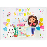 日本ホールマーク ホールマーク お誕生祝いグリーティングカード 立体 ハッピーバースデーケーキ 844059 1セット(6枚)（直送品）