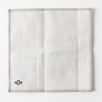 かや生地ふきん 備長炭 刺繍 AKOMEYA TOKYO/アコメヤ