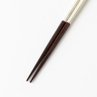 ラインリム箸 22.5cm ホワイト AKOMEYA TOKYO/アコメヤ