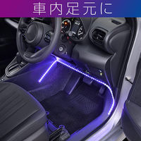 セイワ USBブラックライトLEDイルミ 車用 F-341 1個（直送品）