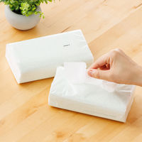 ティッシュペーパー 200枚（8個入）ソフトパックティッシュ 1セット（8個入×2パック）アスクル オリジナル