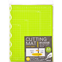 ナカバヤシ 折りたたみカッティングマットA3 グリーン CTMO-A3G 1個