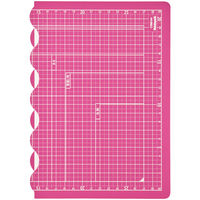 ナカバヤシ 折りたたみカッティングマットA4 ピンク CTMO-A4P 1セット(1個×5)