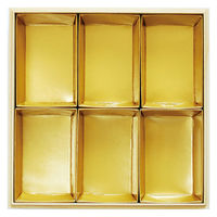 ヤマコー 重箱用 金色紙中子 6.5寸用 6割 G6 23468 1個（直送品）