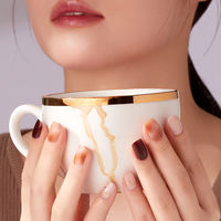 EDGEU（エッジユー） ハンドBLACK SUGAR 16枚 ネイルシール アイエスリンク