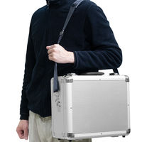 JEJアステージ　コンパクトアルミケース深型T3AAーCF シルバー　　1個