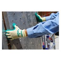 ショーワグローブ グリップ(ソフトタイプ)5双 M/グリーン NO310-MG5P 1パック（直送品）