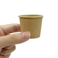 トーシン クラフト 紙コップ 1オンス 1セット（400個：200個入×2袋）