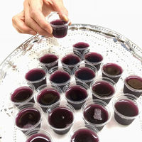 トーシン 熱さに強い試飲・試食クリアカップ 1オンス 1箱（10000個：125個入×80袋）