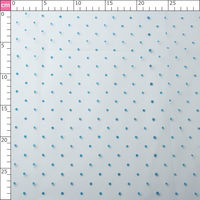 生地 チュール ドット フロッキー 15D 巾92cm×7m切売カット col.4 ライトブルー 1820F AD1820F-4-7M（直送品）