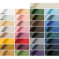 シーチングハンドワッシャー 無地 シワ加工 ベージュ 巾約110cm×4m切売カット AD2678-10-4M 1セット(巾110cm×4m（直送品）