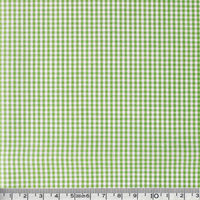 双日ファッション 40sギンガムチェック 小 巾110cm×10m切売カット グリーン B53000Z-110-10M（直送品）