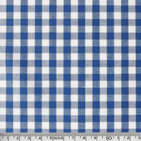 40sギンガムチェック 大 巾110cm×10m切売カット ブルー B53000Z-305-10M 1セット(巾110cm×10（直送品）