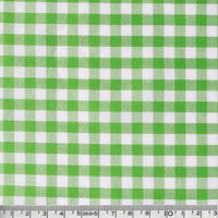 双日ファッション 40sギンガムチェック 大 巾110cm×8m切売カット グリーン B53000Z-310-8M（直送品）