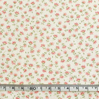 花柄プリント ブロード生地 巾112cm×10m切売カット ピンク系 B6100Z-3-4-10M 1セット(巾112cm×10（直送品）
