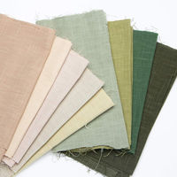 日本紐釦貿易 モーリーむら染生地 巾112cm×9m切売カット グリーン系 KW7190-11-9M 1セット(9m切売カット)（直送品）